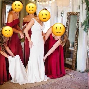 Affordable and Elegant Wedding or Prom Dress